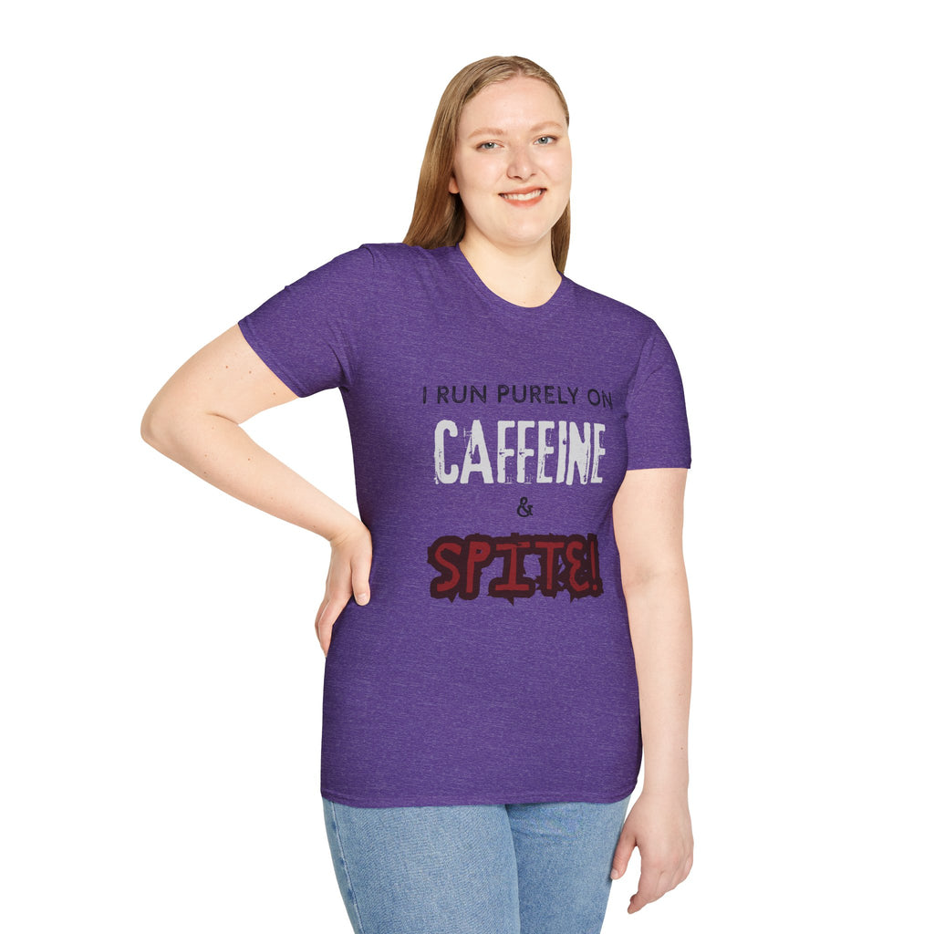 Caffeine and Spite Unisex Softstyle T-Shirt