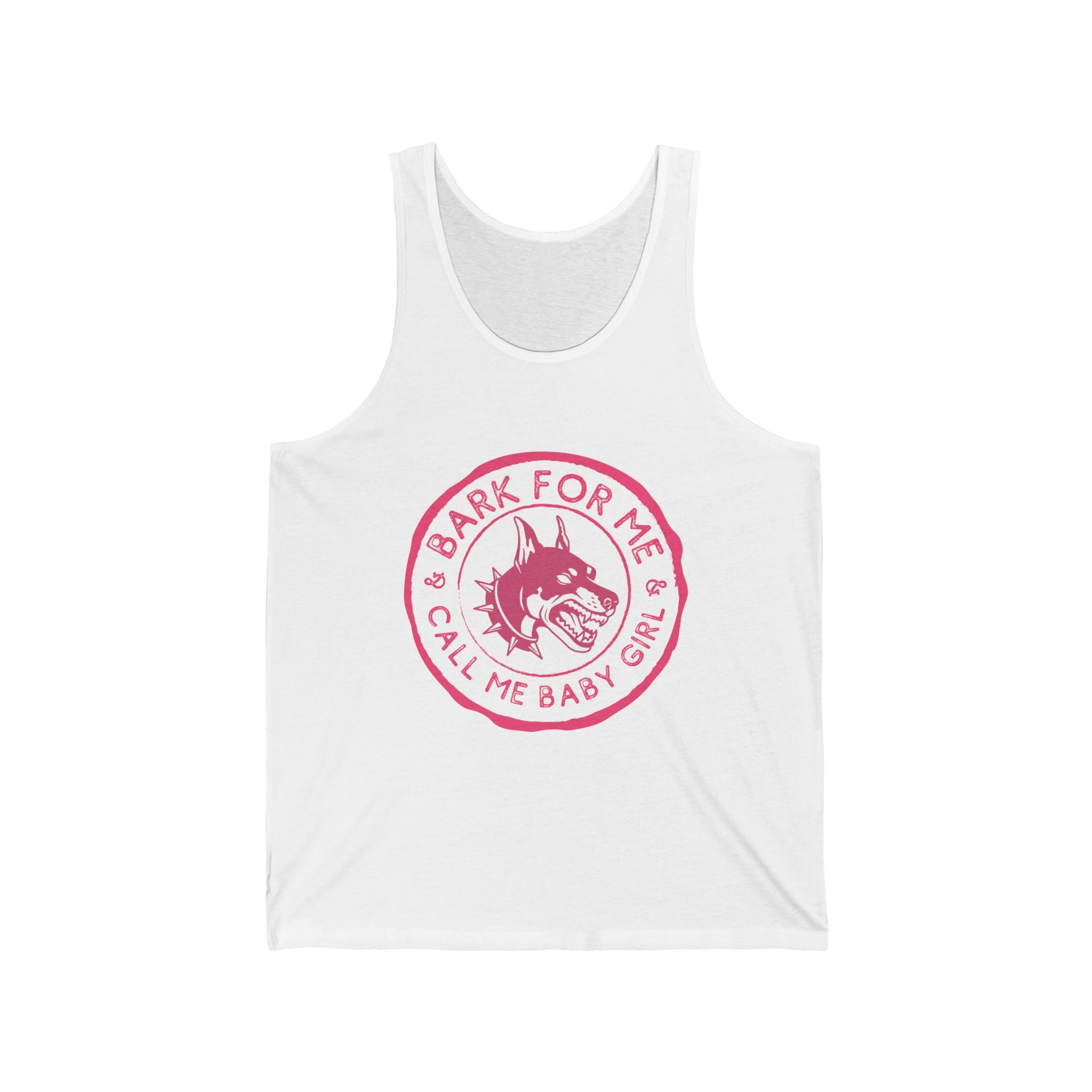 Bark For Me! Unisex Jersey Tank