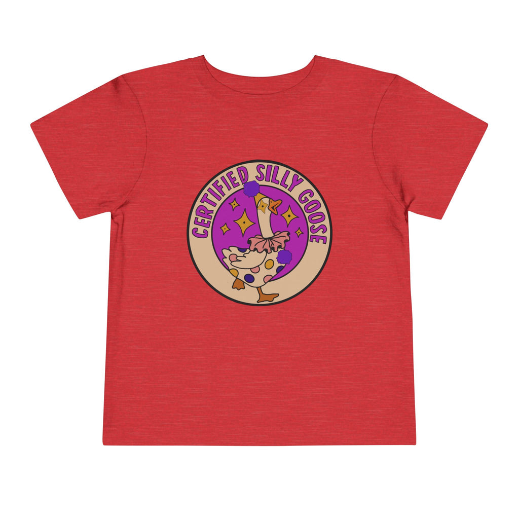 Certified Silly Goose Toddler Short Sleeve Tee