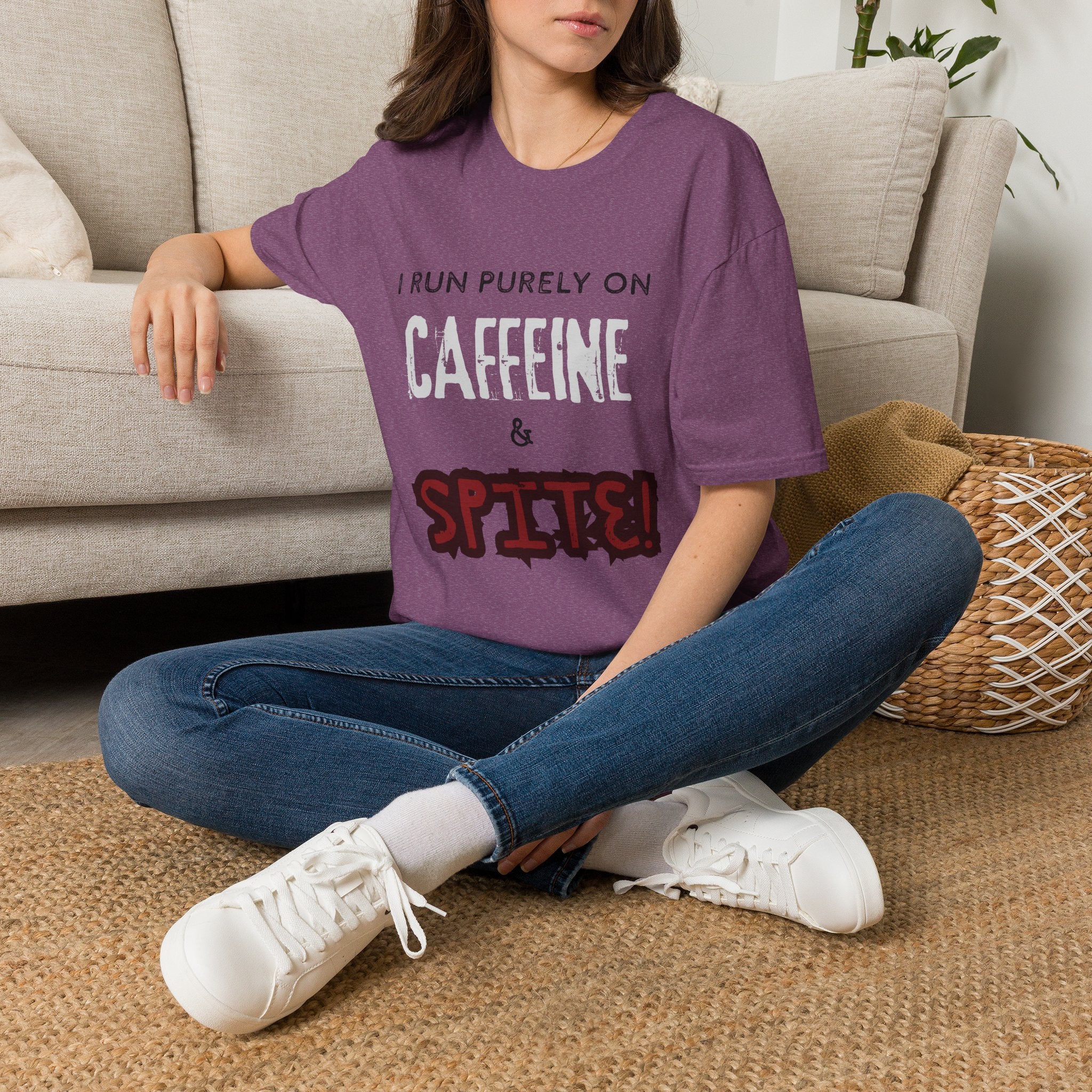 Caffeine and Spite Unisex Softstyle T-Shirt