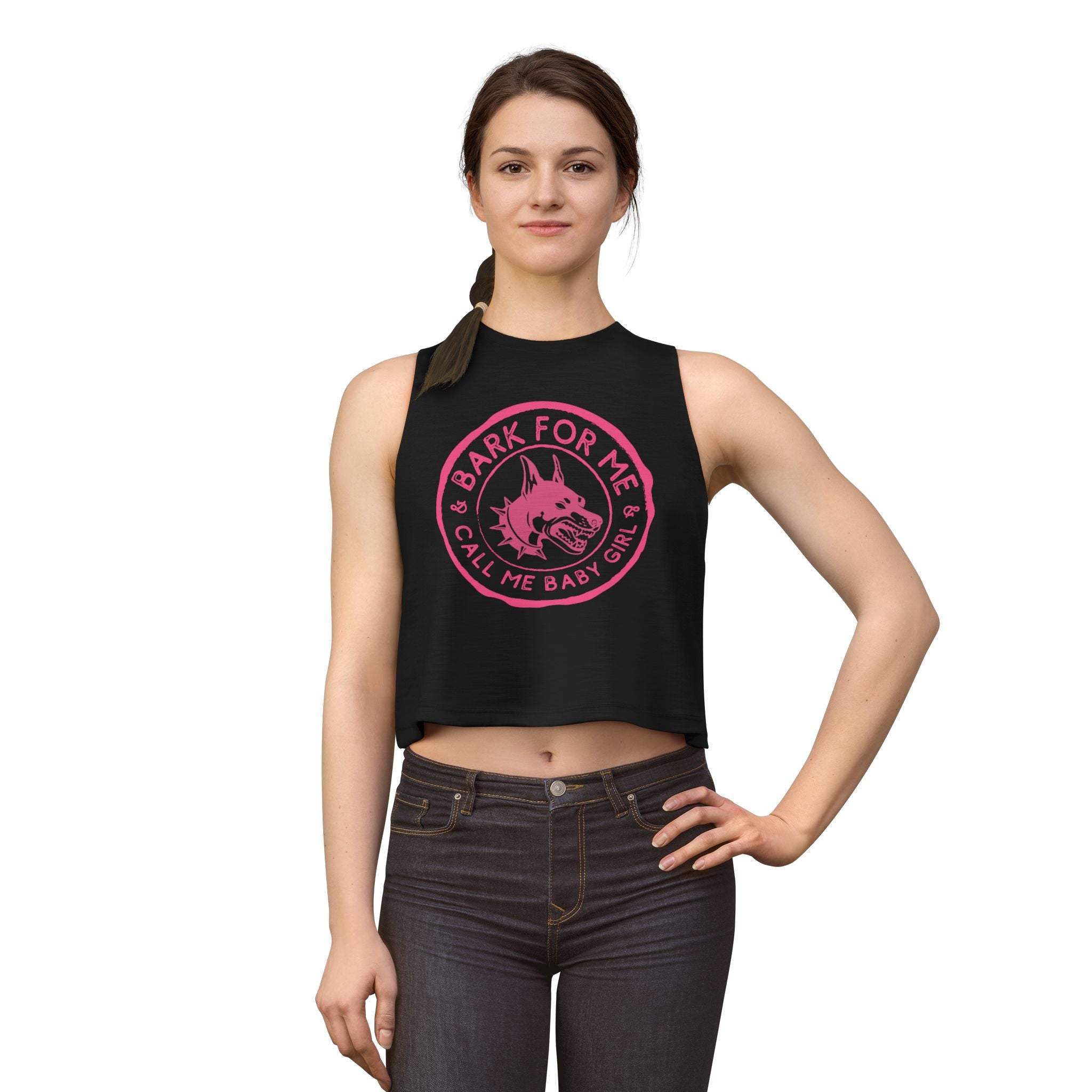 Bark For Me! Women's Crop Top