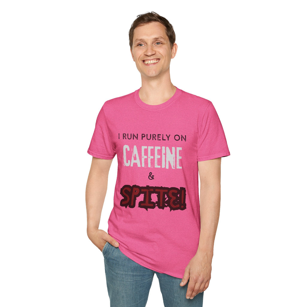 Caffeine and Spite Unisex Softstyle T-Shirt