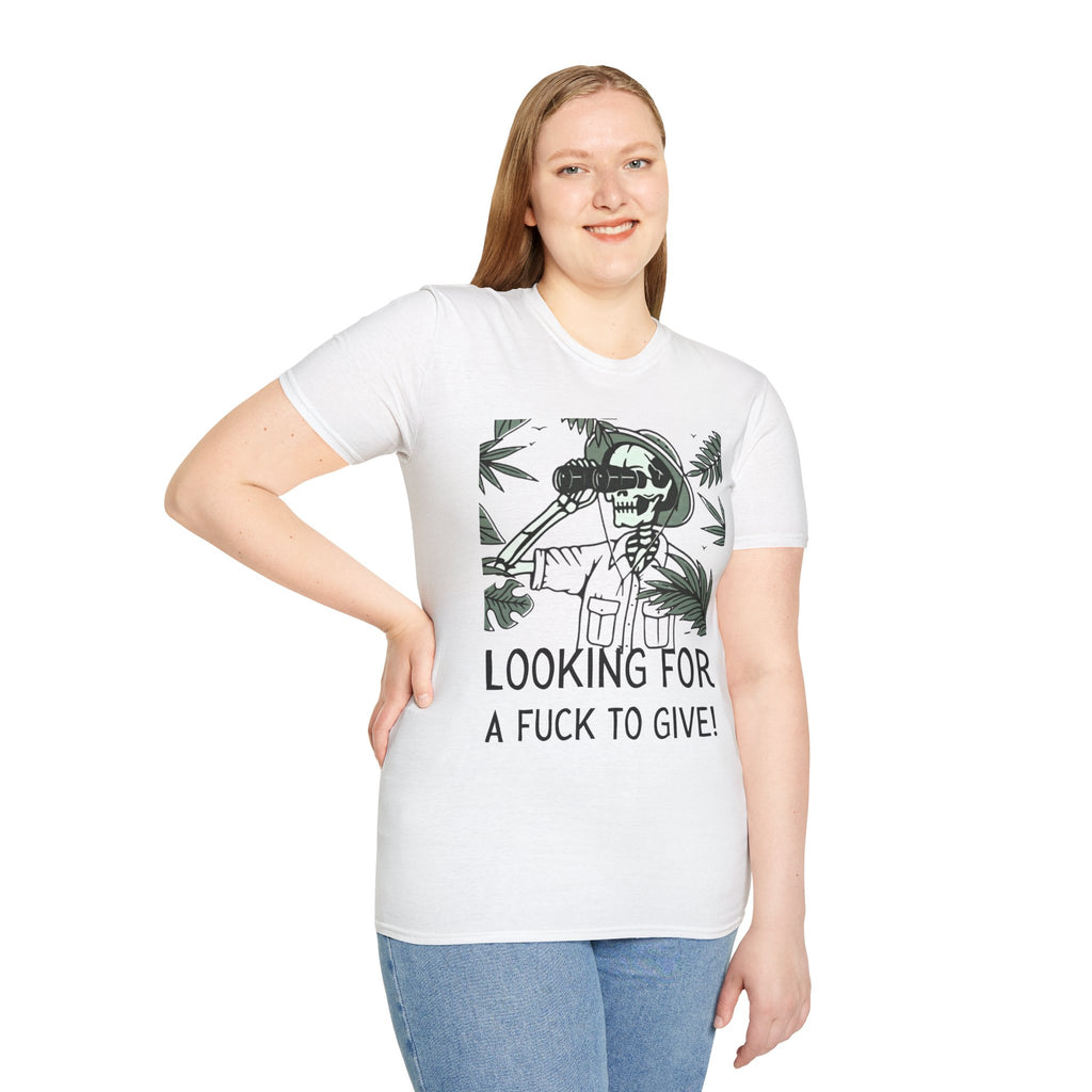 Looking for a F*ck to give Unisex Softstyle T-Shirt