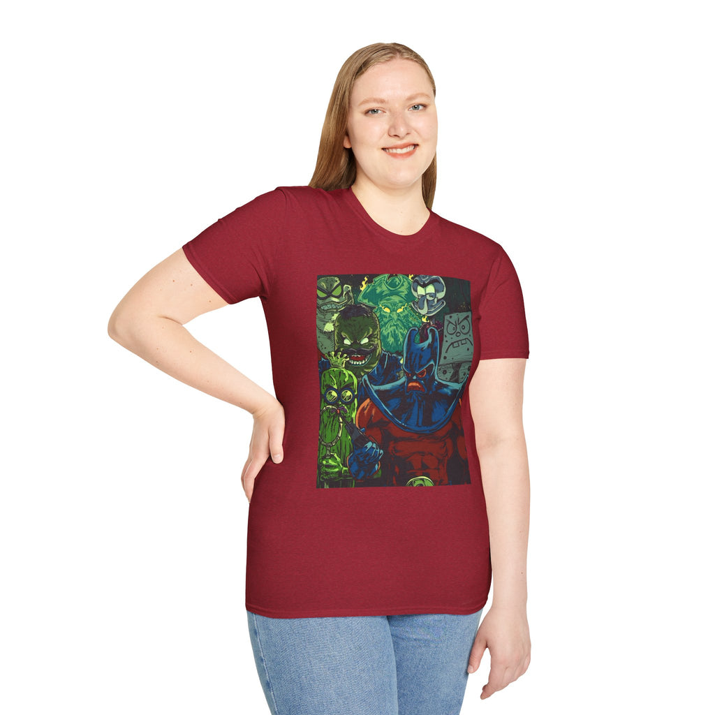 Spongebob Villains Unisex Softstyle T-Shirt