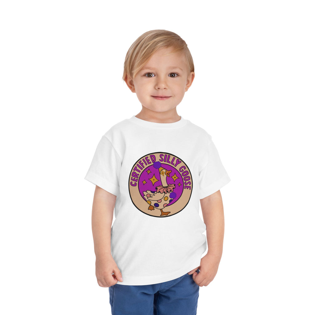 Certified Silly Goose Toddler Short Sleeve Tee