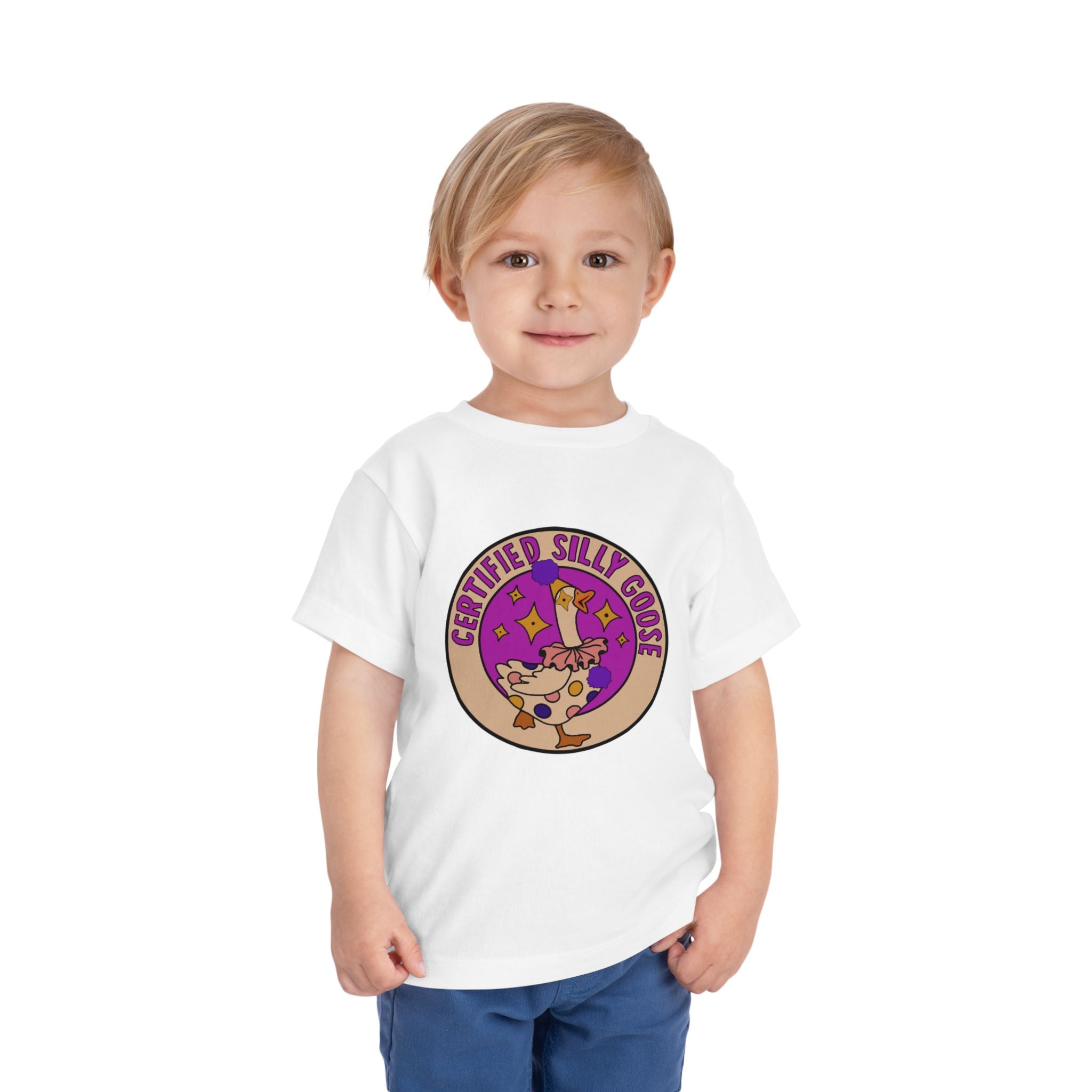 Certified Silly Goose Toddler Short Sleeve Tee
