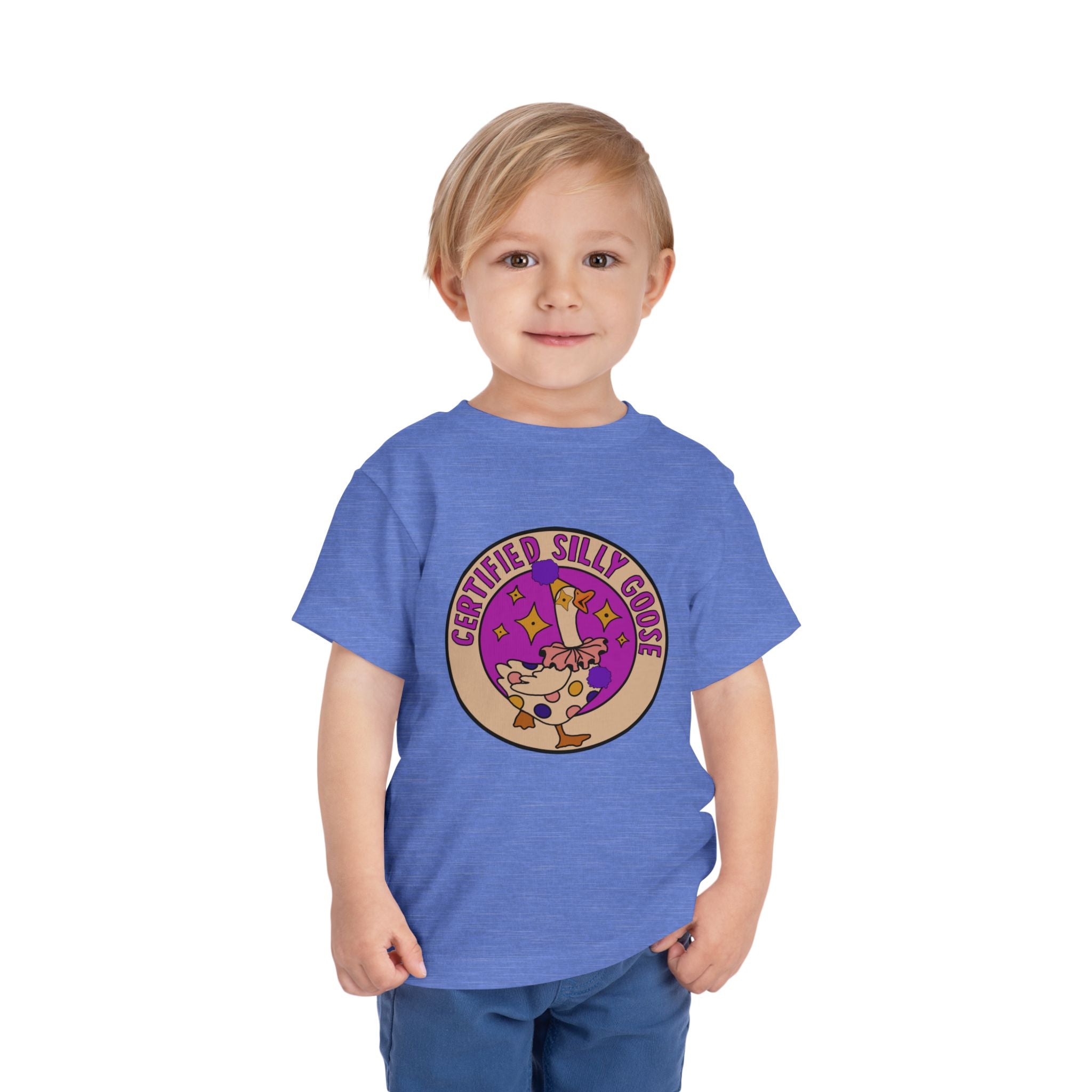 Certified Silly Goose Toddler Short Sleeve Tee