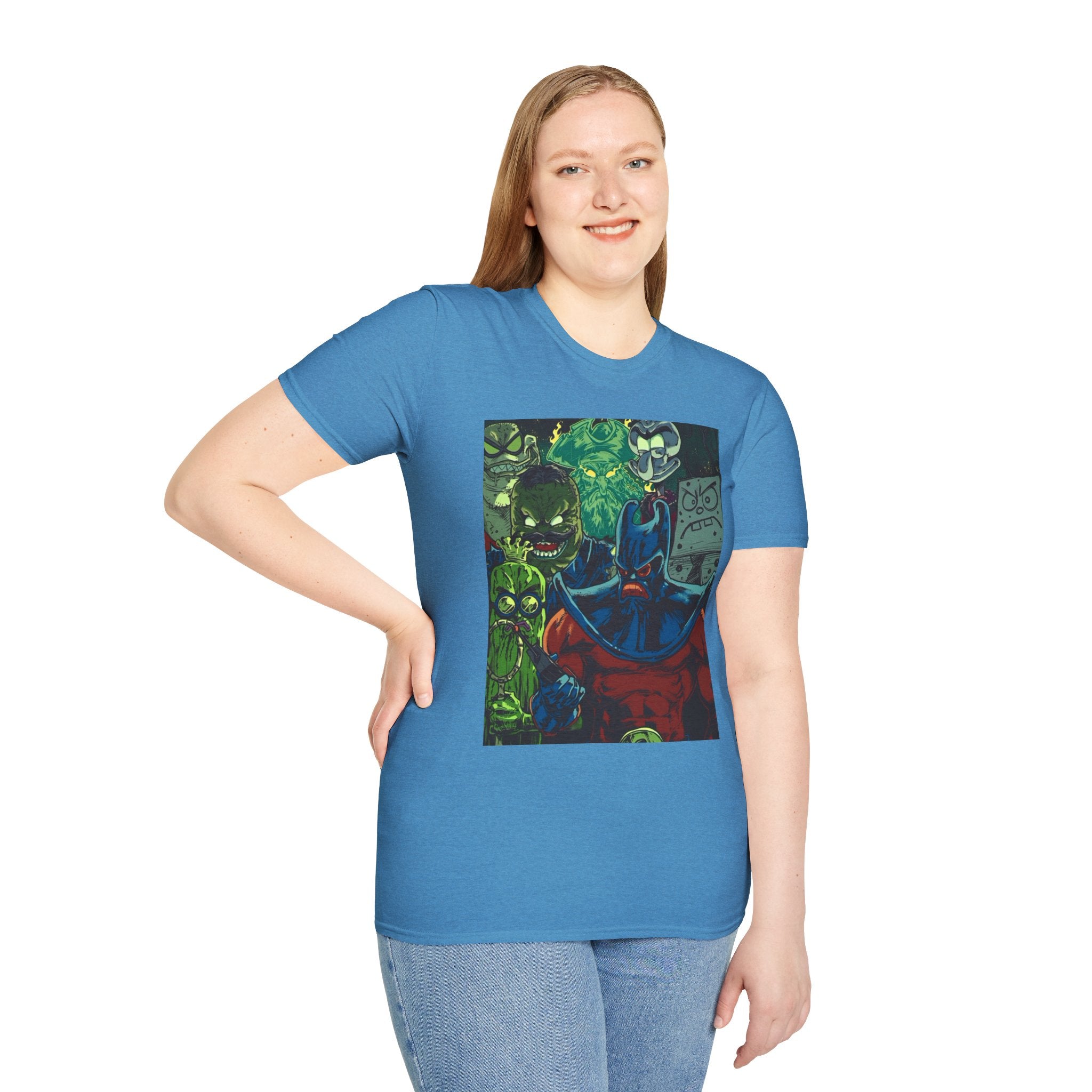 Spongebob Villains Unisex Softstyle T-Shirt