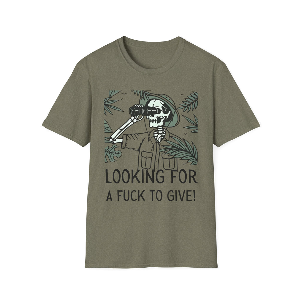 Looking for a F*ck to give Unisex Softstyle T-Shirt