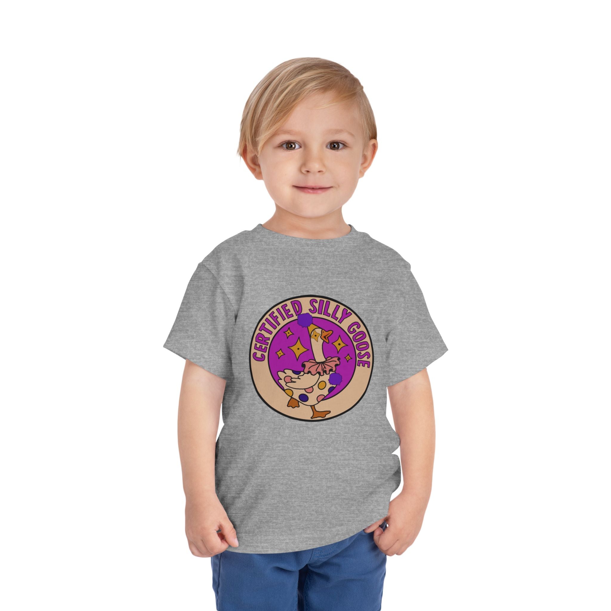 Certified Silly Goose Toddler Short Sleeve Tee