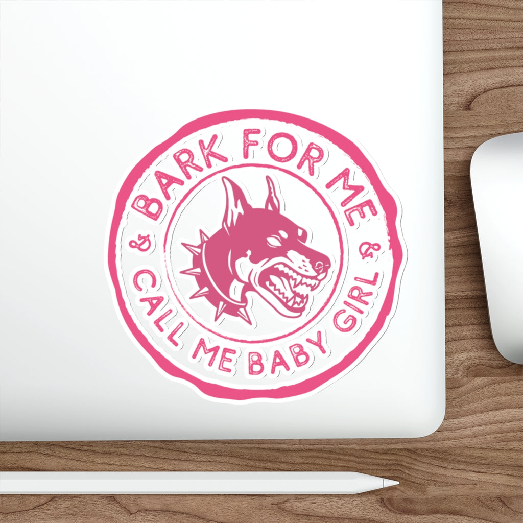 Bark For Me! Die-Cut Stickers