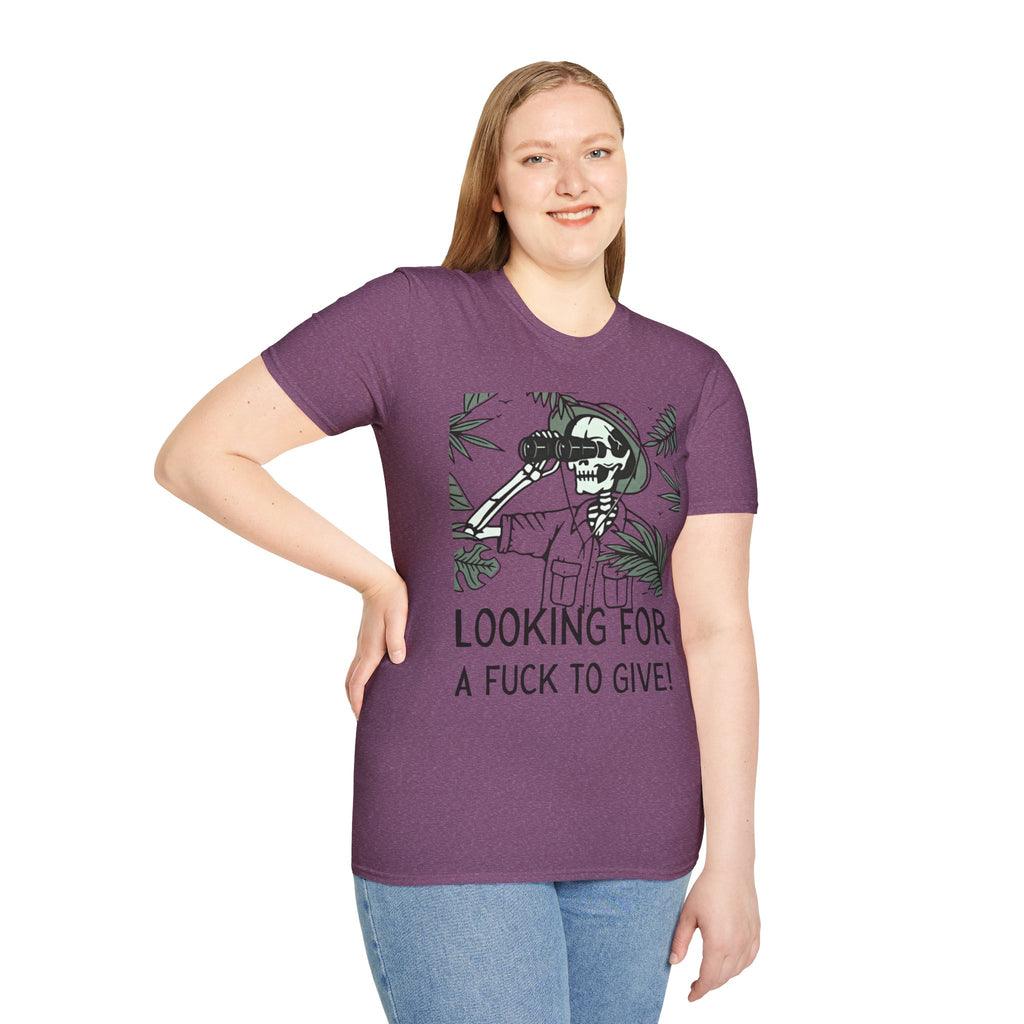 Looking for a F*ck to give Unisex Softstyle T-Shirt