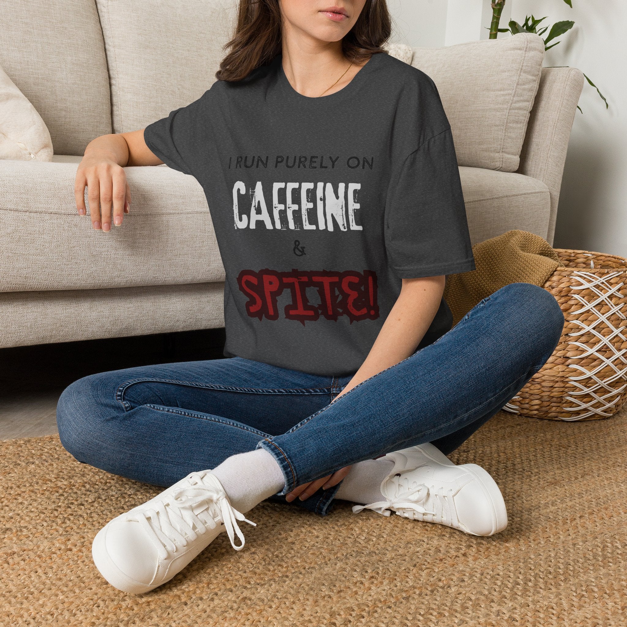 Caffeine and Spite Unisex Softstyle T-Shirt