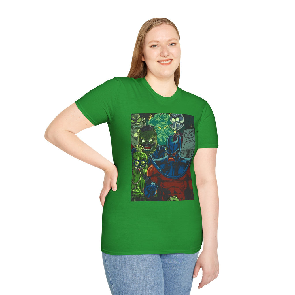 Spongebob Villains Unisex Softstyle T-Shirt