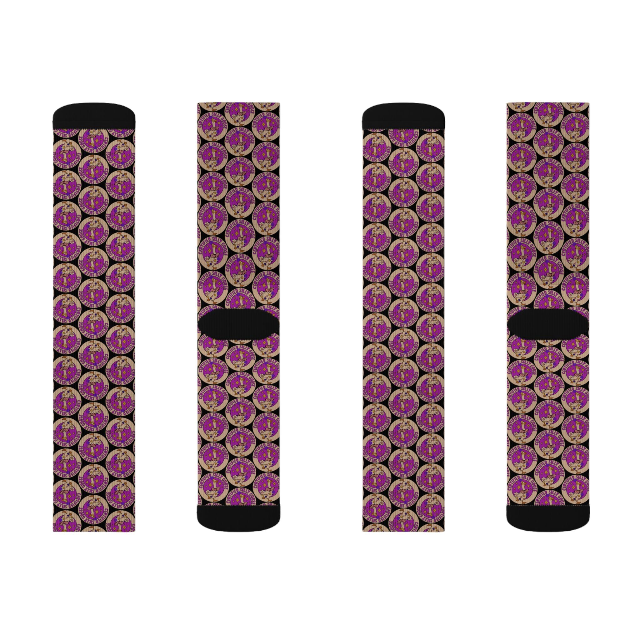Certified Silly Goose Sublimation Socks