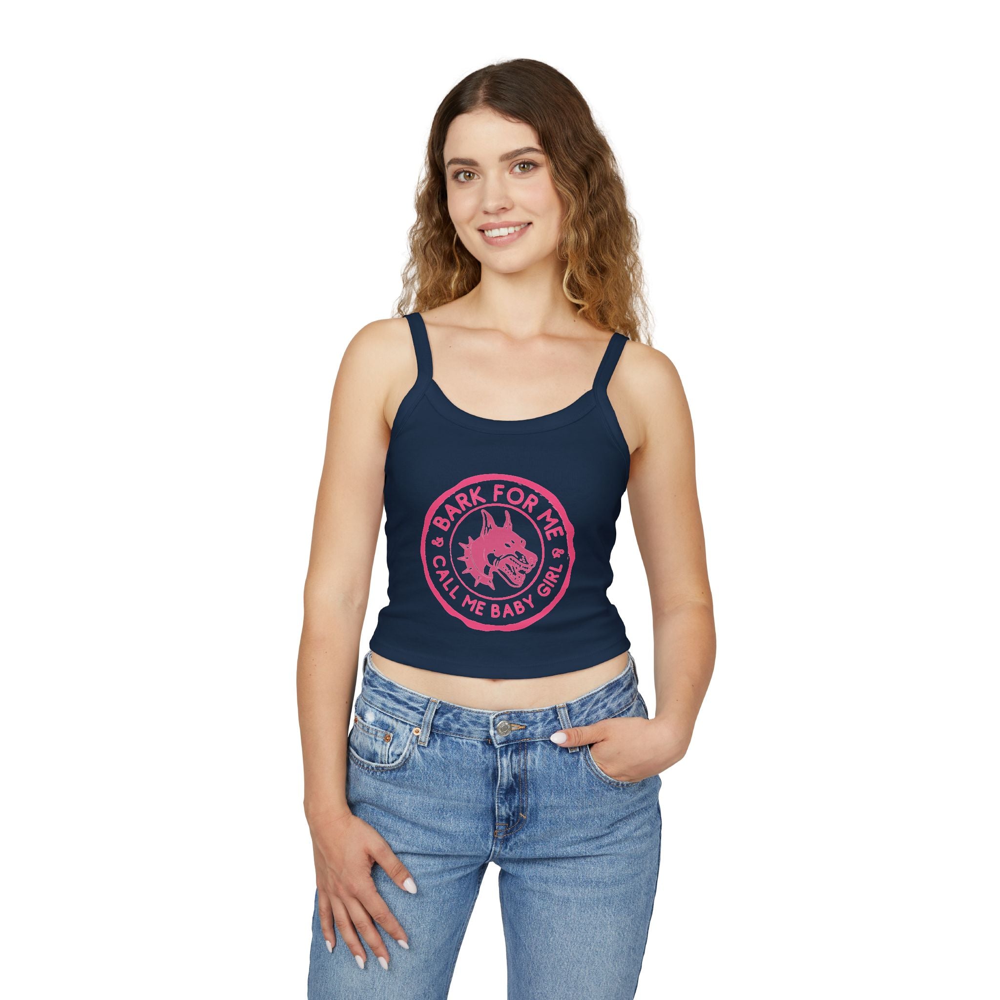 Bark for Me! Women's Spaghetti Strap Tank Top