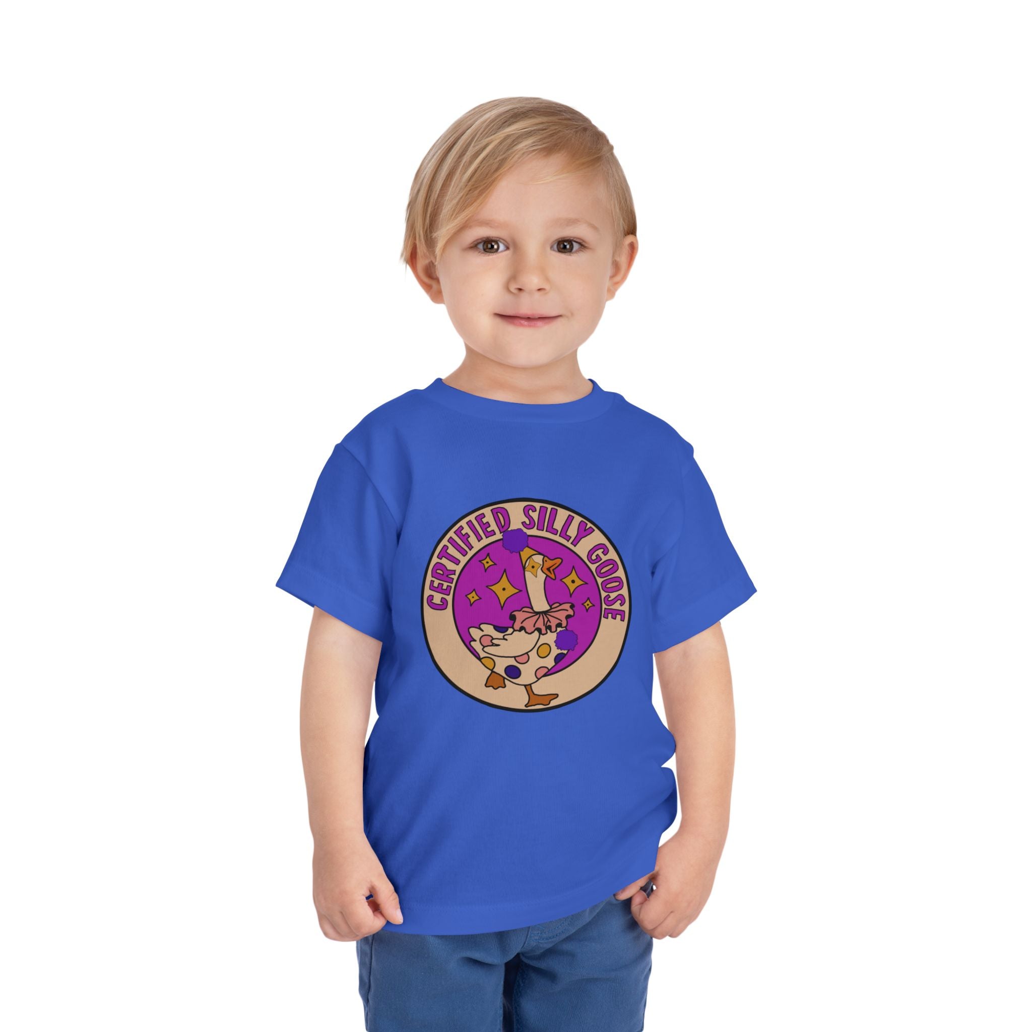 Certified Silly Goose Toddler Short Sleeve Tee