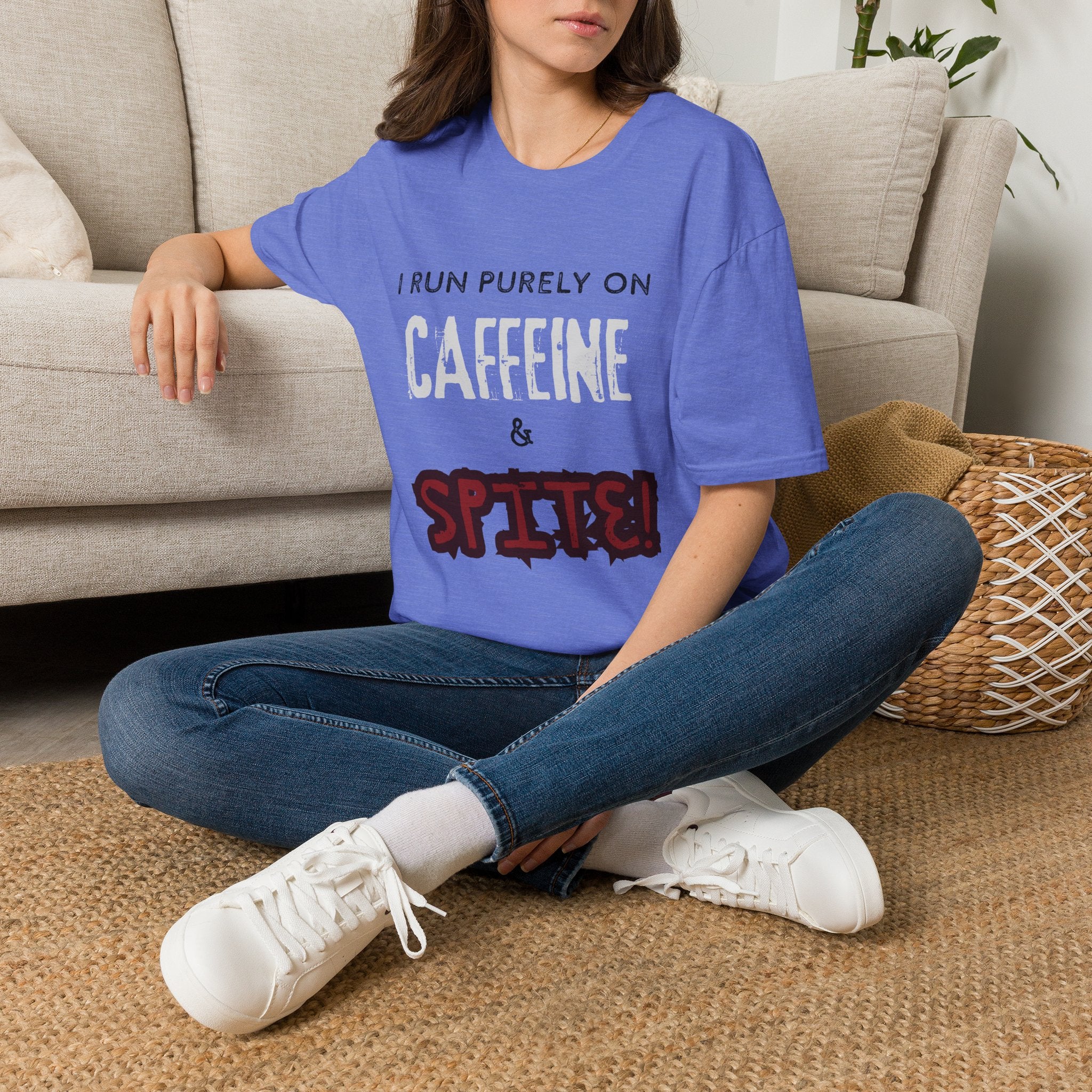 Caffeine and Spite Unisex Softstyle T-Shirt