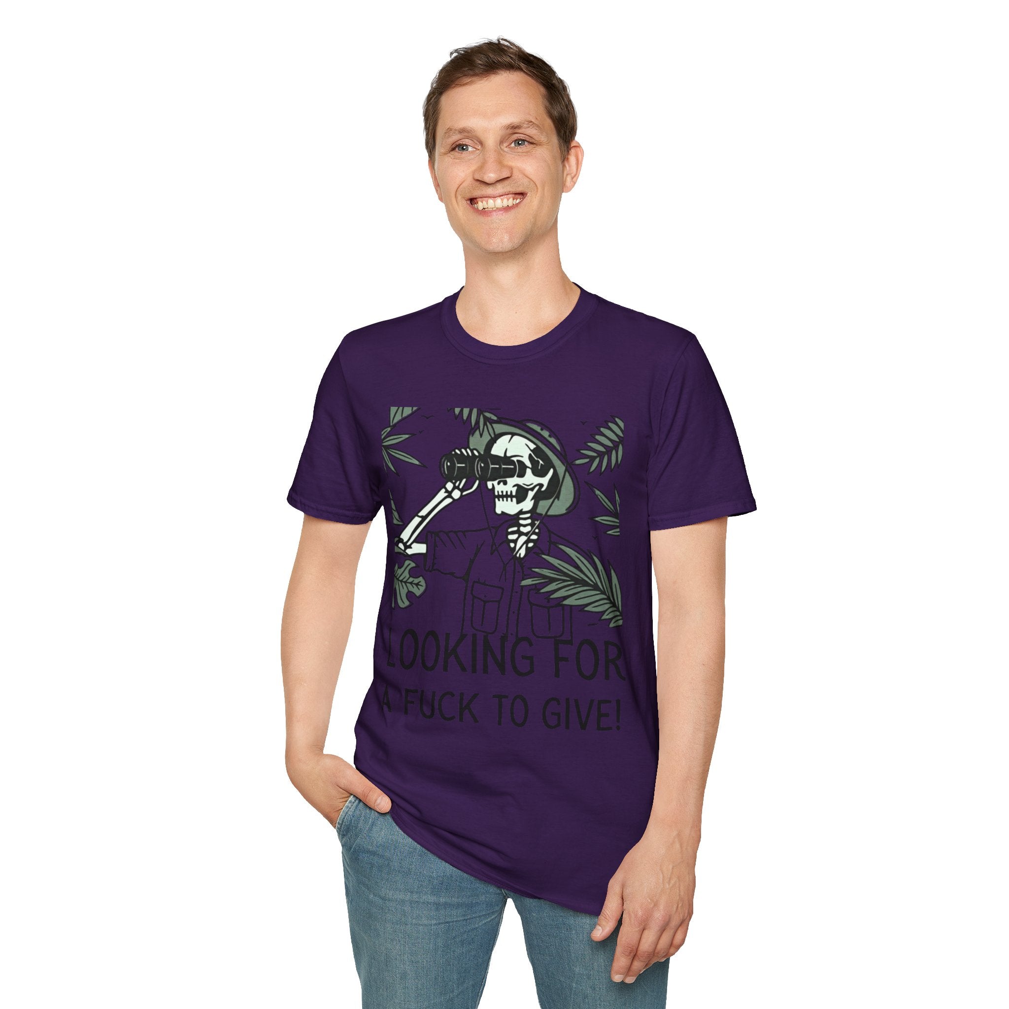 Looking for a F*ck to give Unisex Softstyle T-Shirt