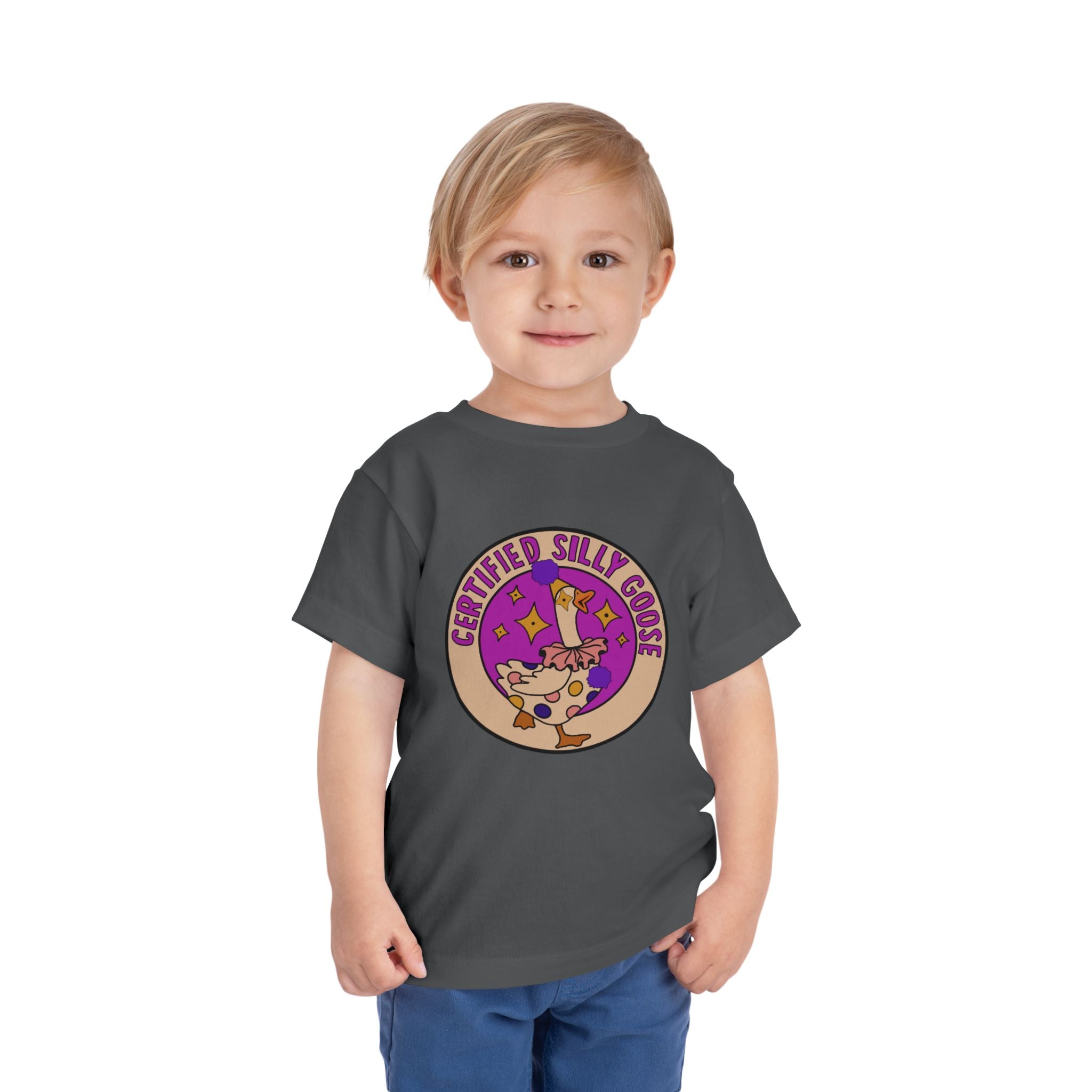 Certified Silly Goose Toddler Short Sleeve Tee