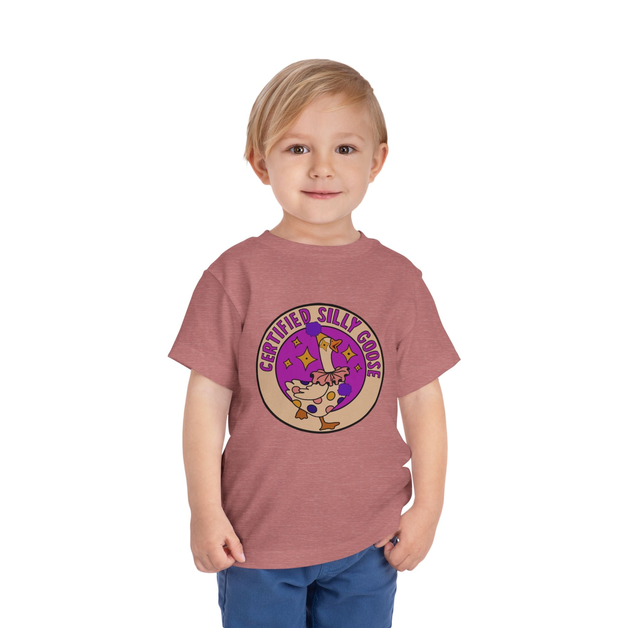 Certified Silly Goose Toddler Short Sleeve Tee