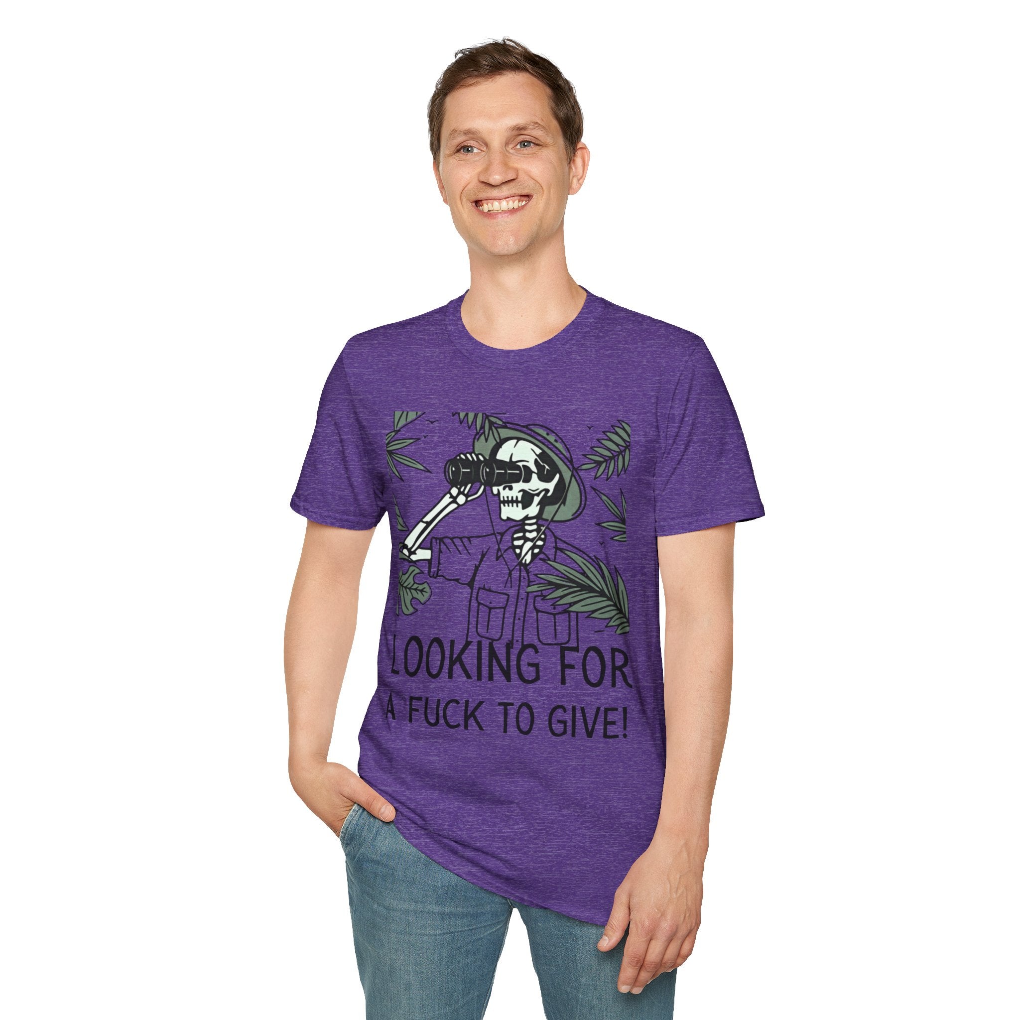 Looking for a F*ck to give Unisex Softstyle T-Shirt