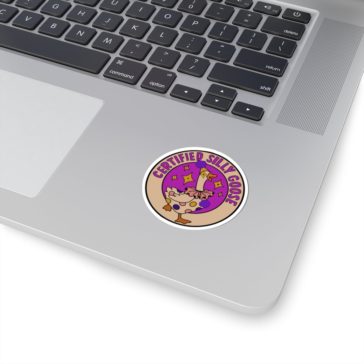 Certified Silly Goose Kiss-Cut Sticker