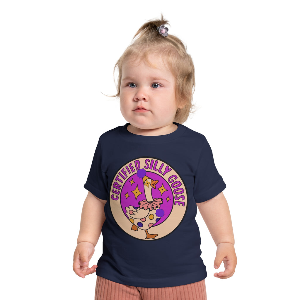 Certified Silly Goose Baby Short Sleeve T-Shirt