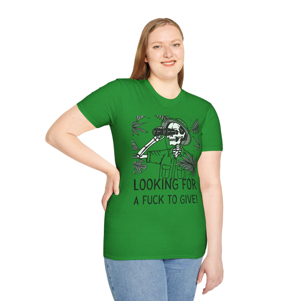 Looking for a F*ck to give Unisex Softstyle T-Shirt