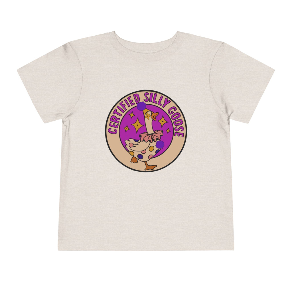 Certified Silly Goose Toddler Short Sleeve Tee