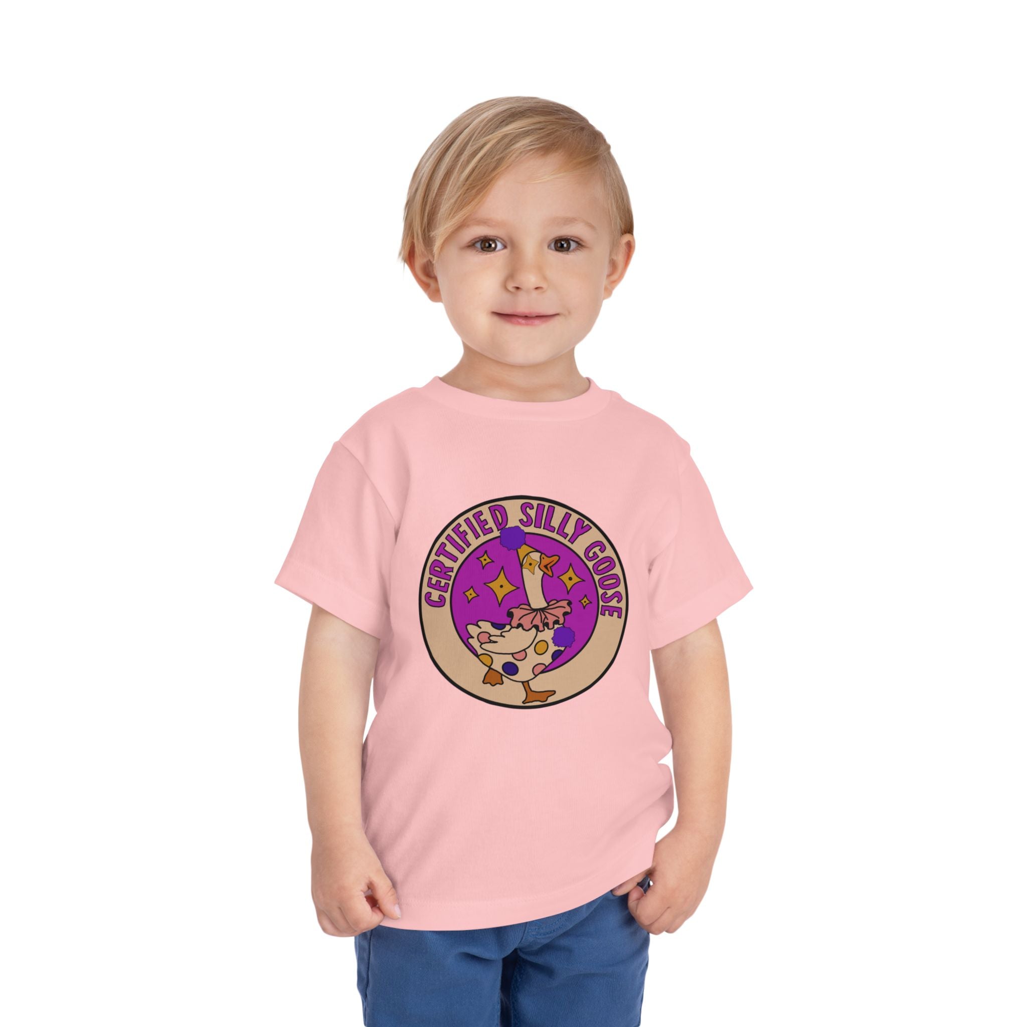 Certified Silly Goose Toddler Short Sleeve Tee