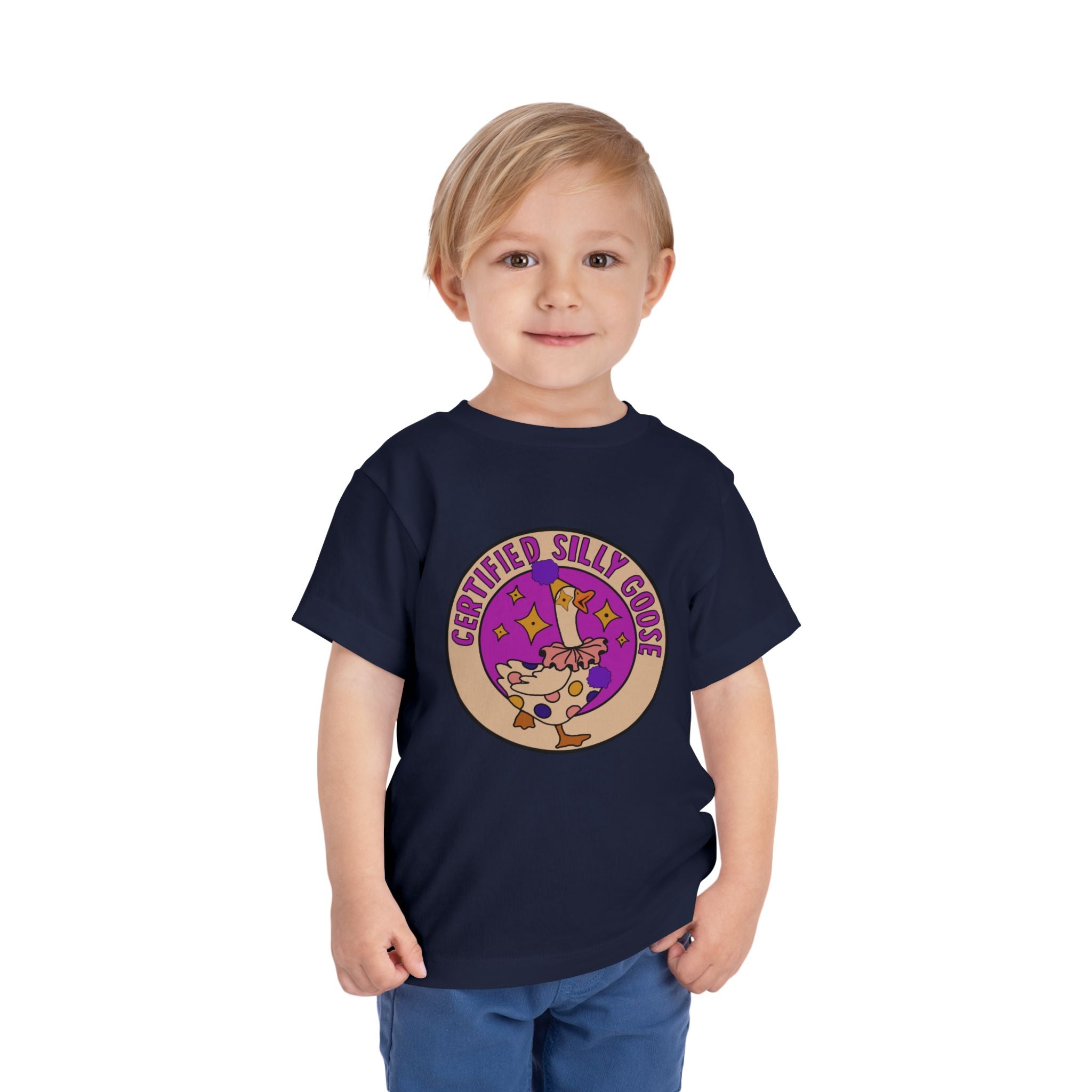 Certified Silly Goose Toddler Short Sleeve Tee