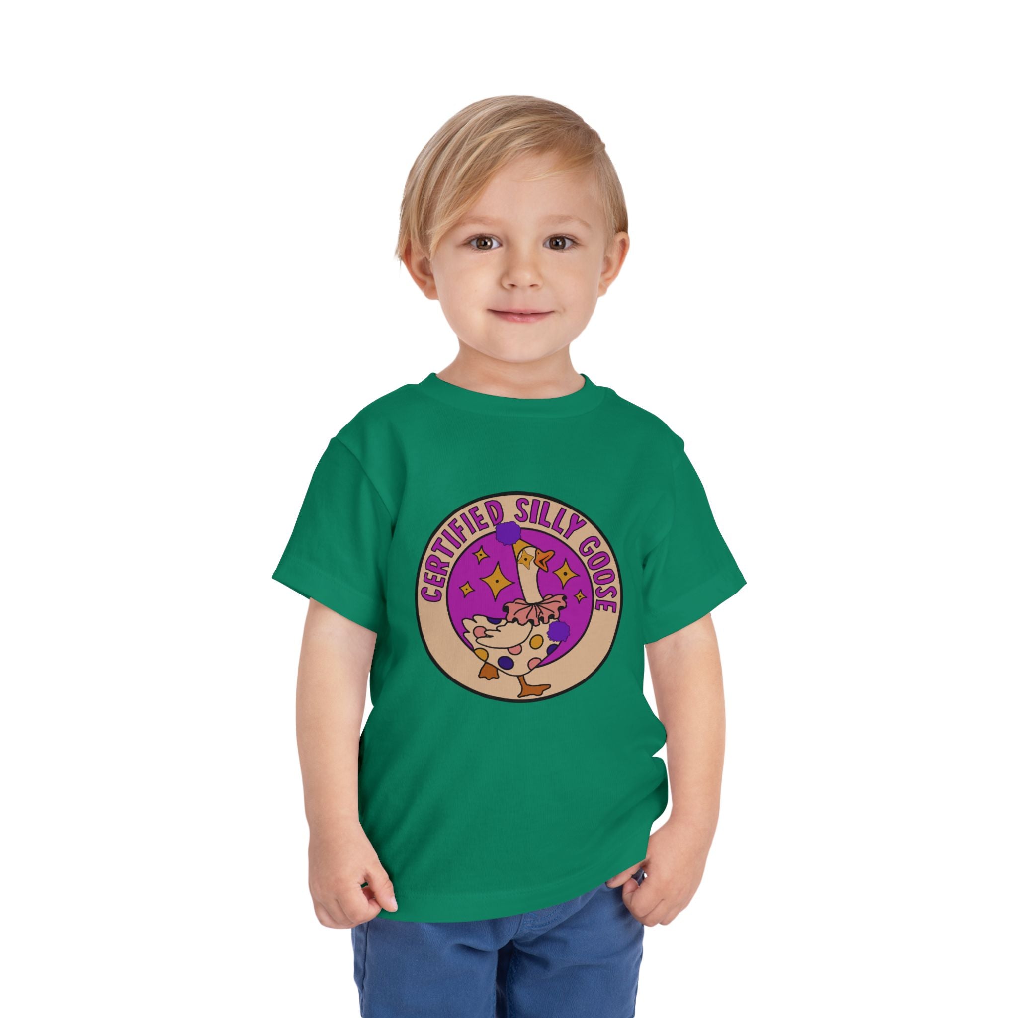 Certified Silly Goose Toddler Short Sleeve Tee