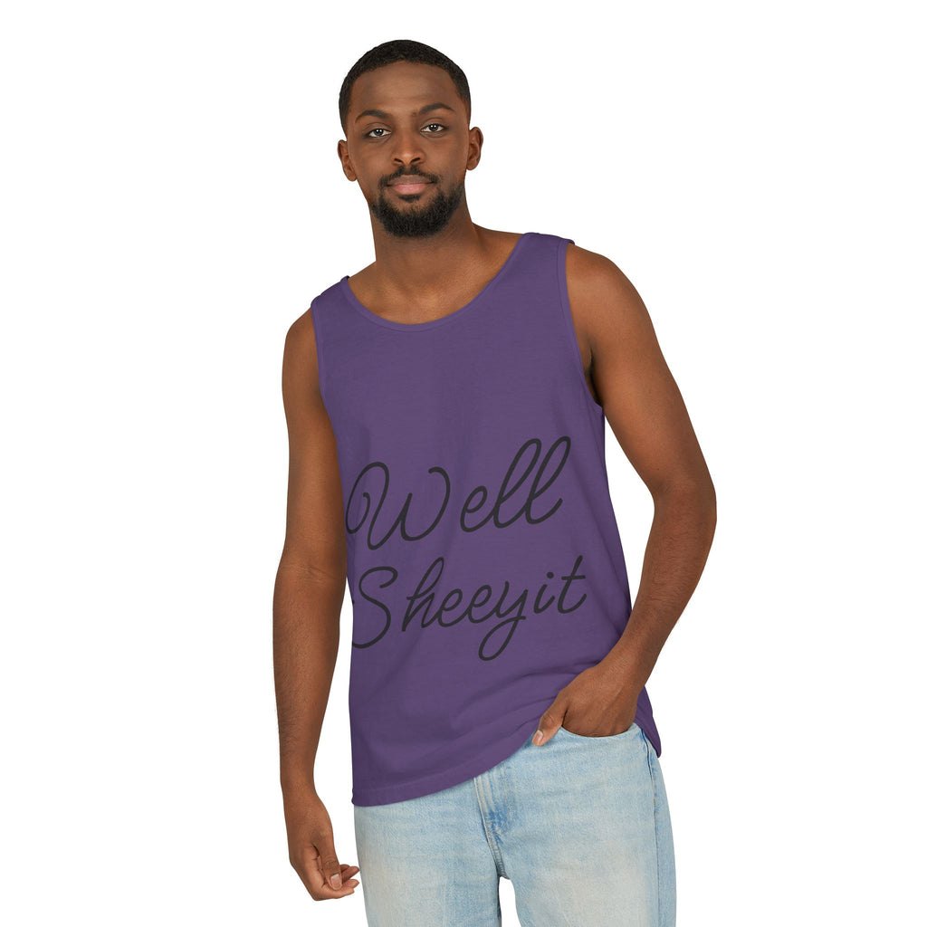 Well Sheeyit Unisex Garment-Dyed Tank Top