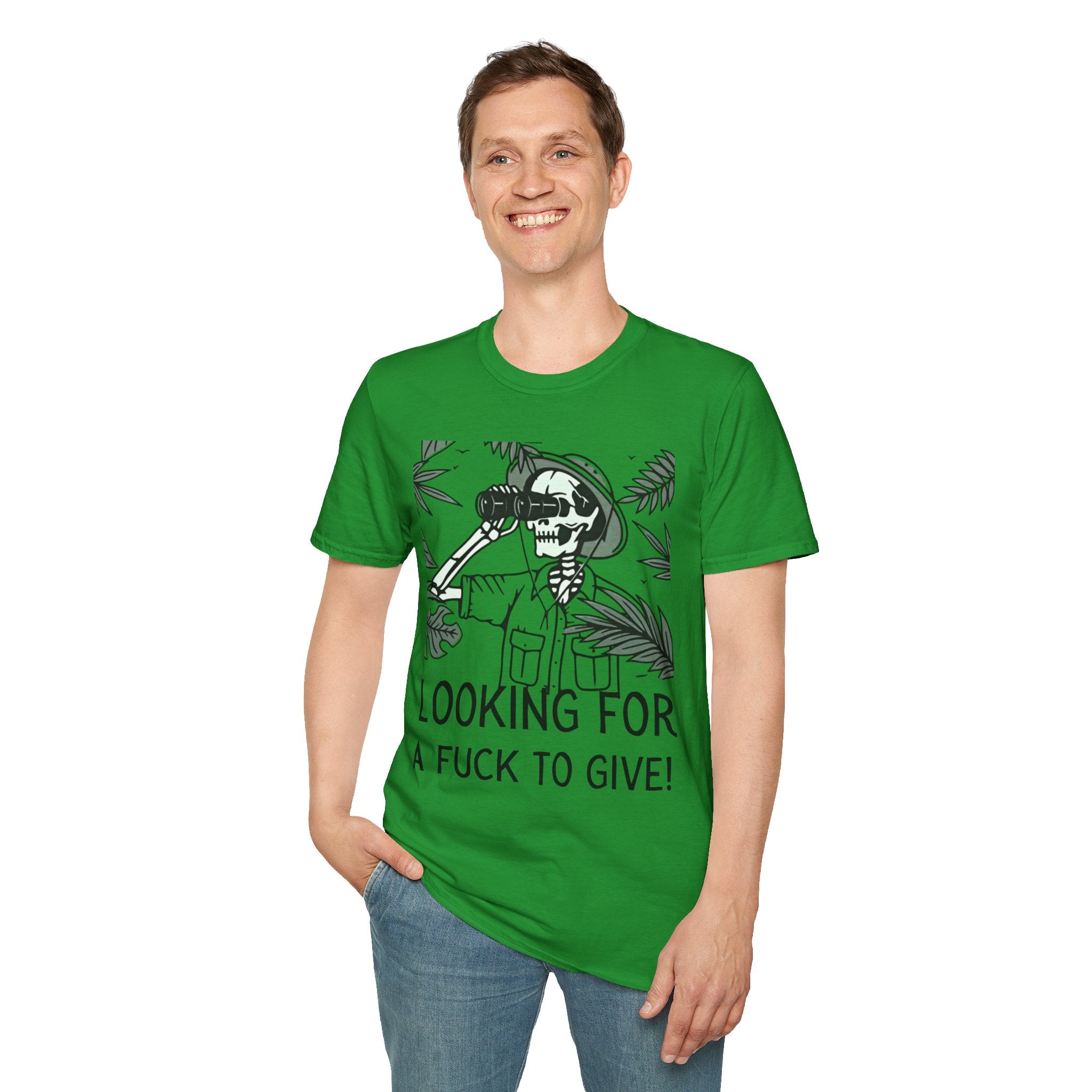 Looking for a F*ck to give Unisex Softstyle T-Shirt